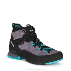 AKU rock dfs midden gtx VFFD49 lichtgrijs/turkoois vrouwen